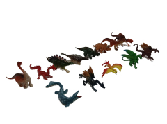 Plastic model toy set plastic dinosuar toys