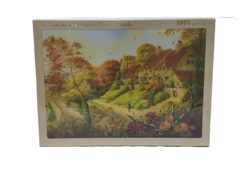 Customize cardboard paper 1000 Pieces jigsaw puzzle for Adult