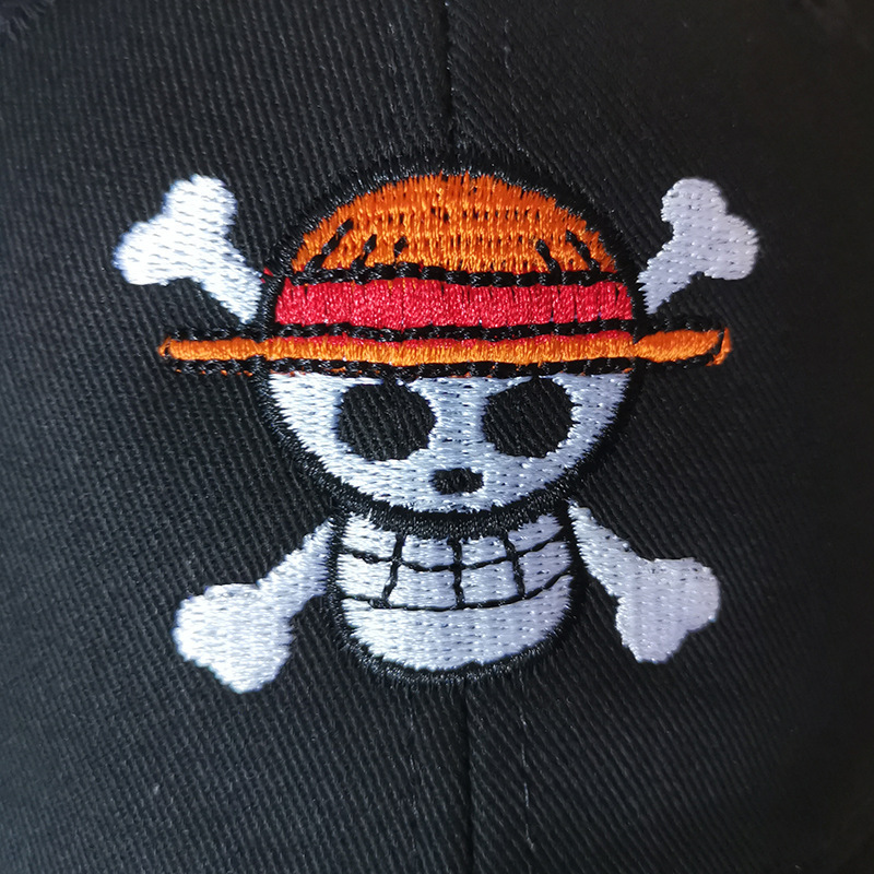 Cartoon skull  baseball cap peaked cap sun visor outdoor sports cap