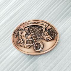 Motorcycle Wolf + Bronze