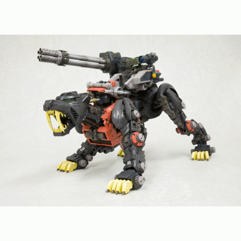 BT ZOIDS HMM 1/72 GREAT BLACK SABER TIGER SCHWARZ MODEL KIT JS009