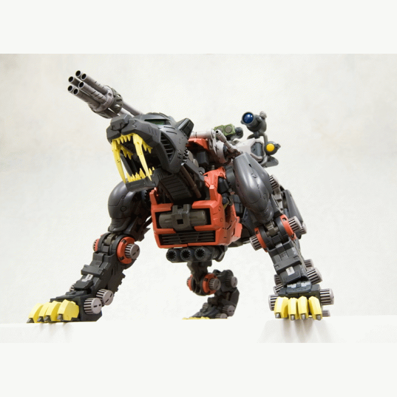 BT ZOIDS HMM 1/72 GREAT BLACK SABER TIGER SCHWARZ MODEL KIT JS009