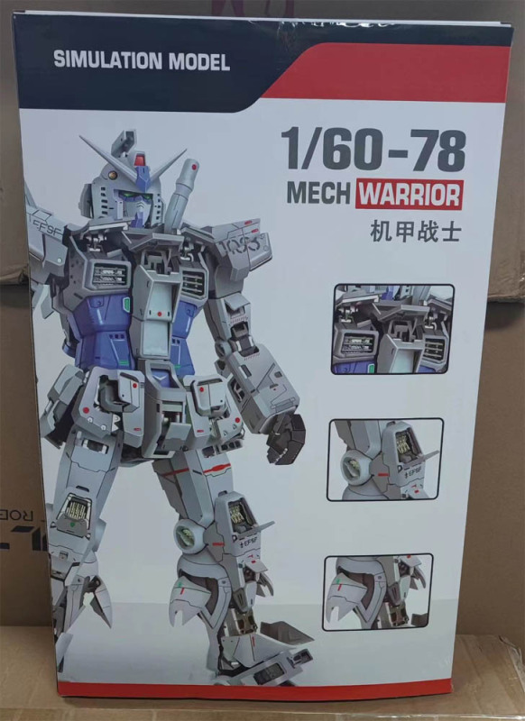 DABAN PG 1/60 RX 78 ROBOT UNLEASHED G3 VER MODEL KIT