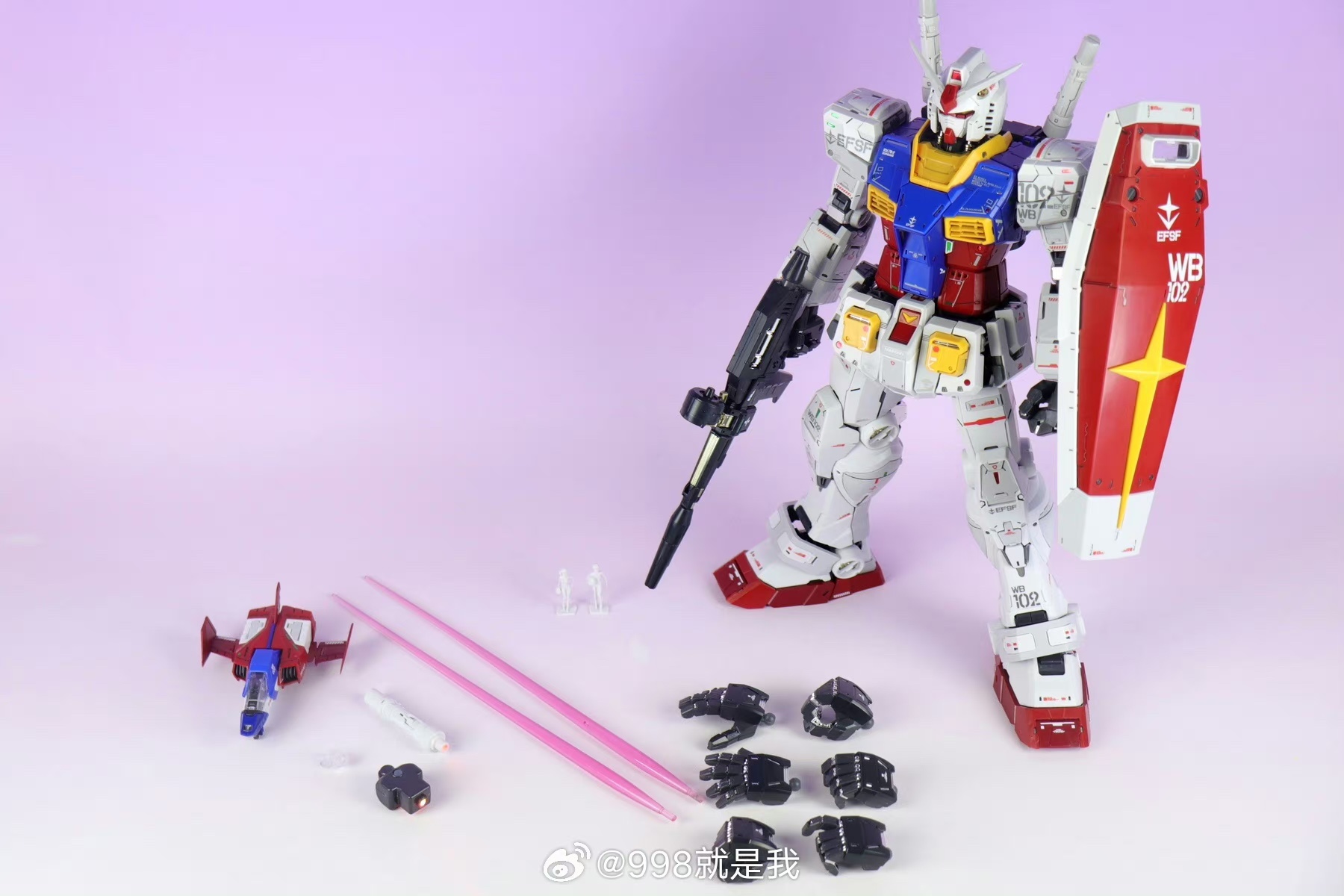 DABAN PG 1/60 RX 78 ROBOT UNLEASHED GUNDAM CENTRAL MODEL KIT