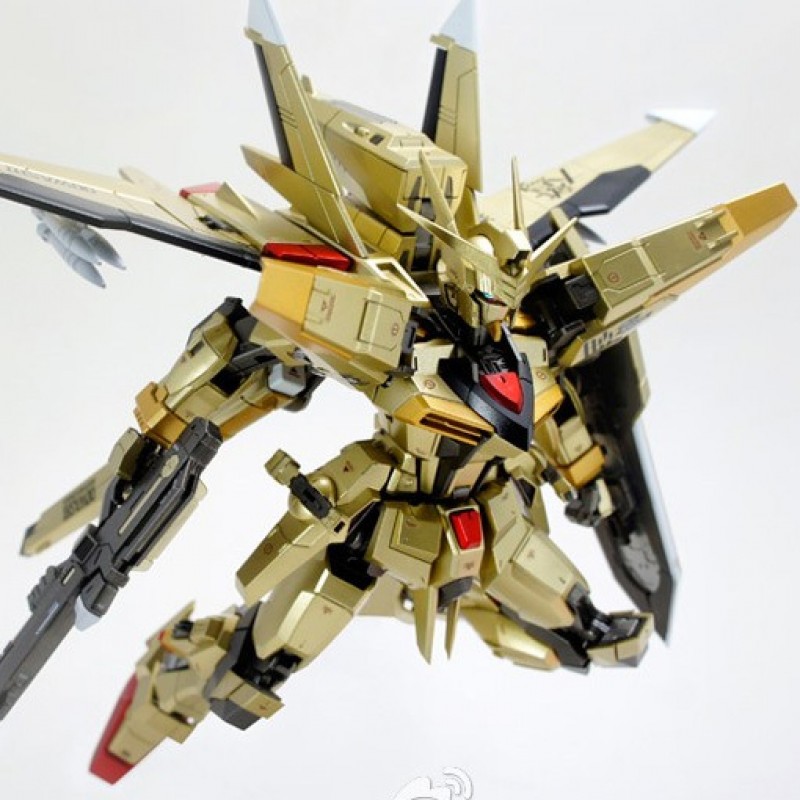 GUNDAM CENTRAL WUJI 1/100 MG ORB-01 AKATSUKI ORB01 + 00WASHIPACK