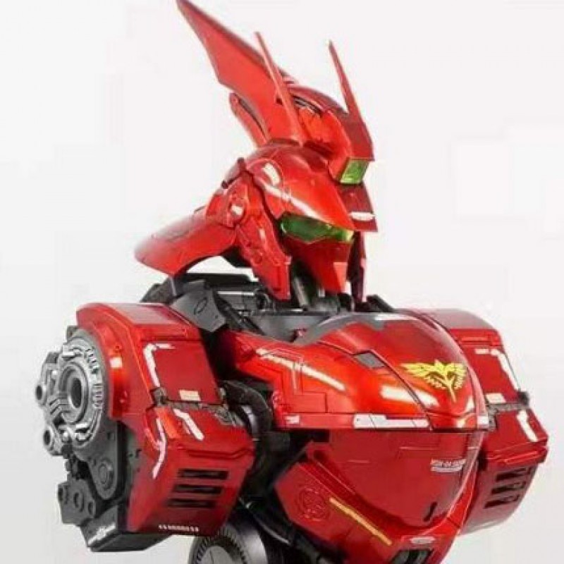 NOAH 1/35 SAZABI BUST DESKTOP MODEL KIT SPECIAL COATED Ver + Extra Clear Armor Set