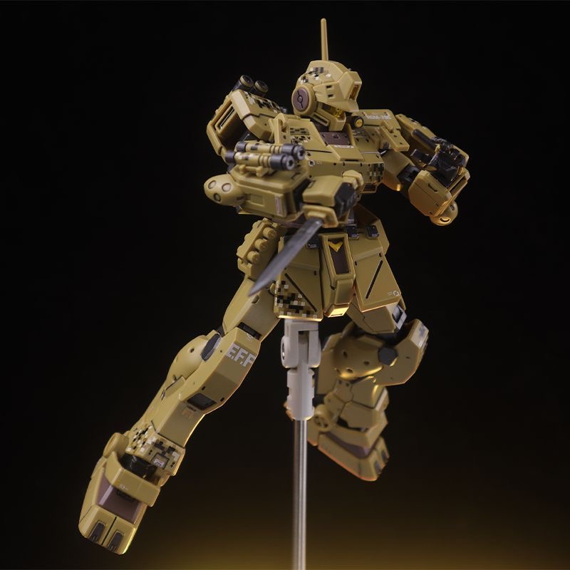 ロボット RGM-79SC GM SNIPER & RGM-79S GM SPARTAN HG 1/144 RGM-79S GM Spartan Assembly Model Kit - Gundam Robot