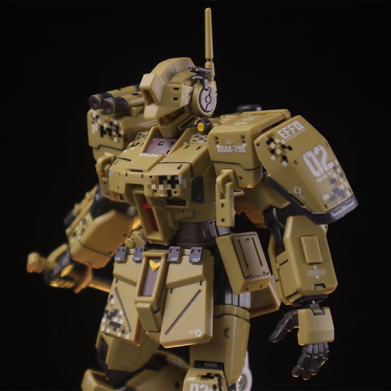 HG 1/144 RGM-79S GM SPARTAN DESERT VER MODEL KIT BY XF MODEL