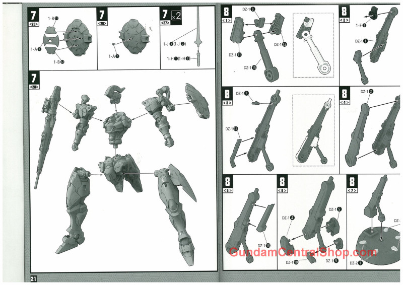Strange Work Studio Tallgeese Monument 1/60 PG Scale Model kit