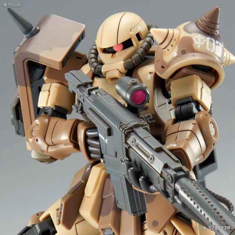 HG 1/144 ZAKU HIGH MOBILITY SURFACETYPE WALD REN CUSTOM