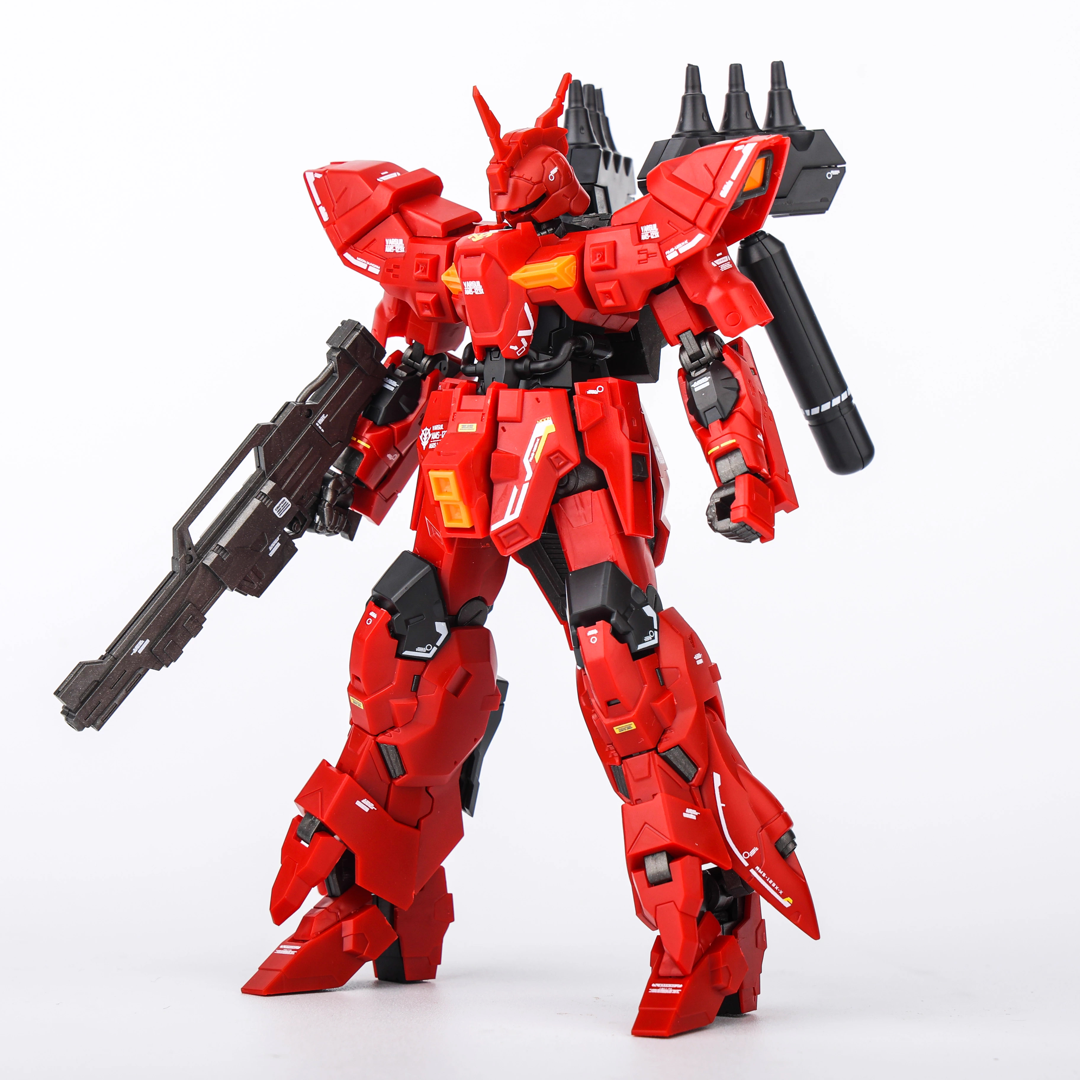 HG 1/144 AMS 123X VARGUIL SAZABI PROTOTYPE MODEL KIT RED VER