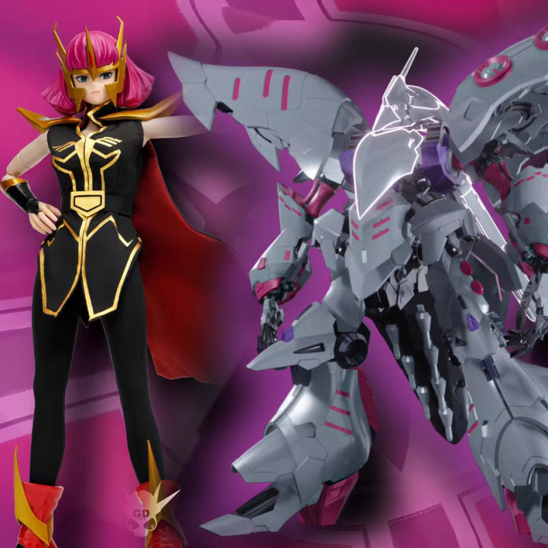 YI YA AMX004 DELUXE VER MODEL KIT with Haman Karn action figure