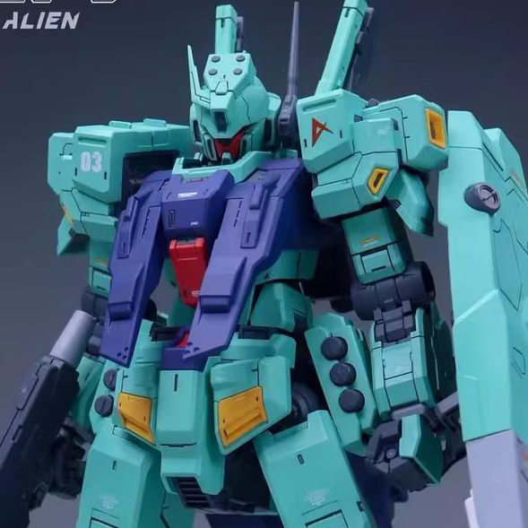 PLAMO LOVING ALIEN RMG 88X JIEDA MG 1/100 MODEL AMURO CUSTOM VER