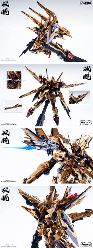 AURORA 1/100 MG AKATSUKI SEED DESTINY ROBOT MODEL KIT