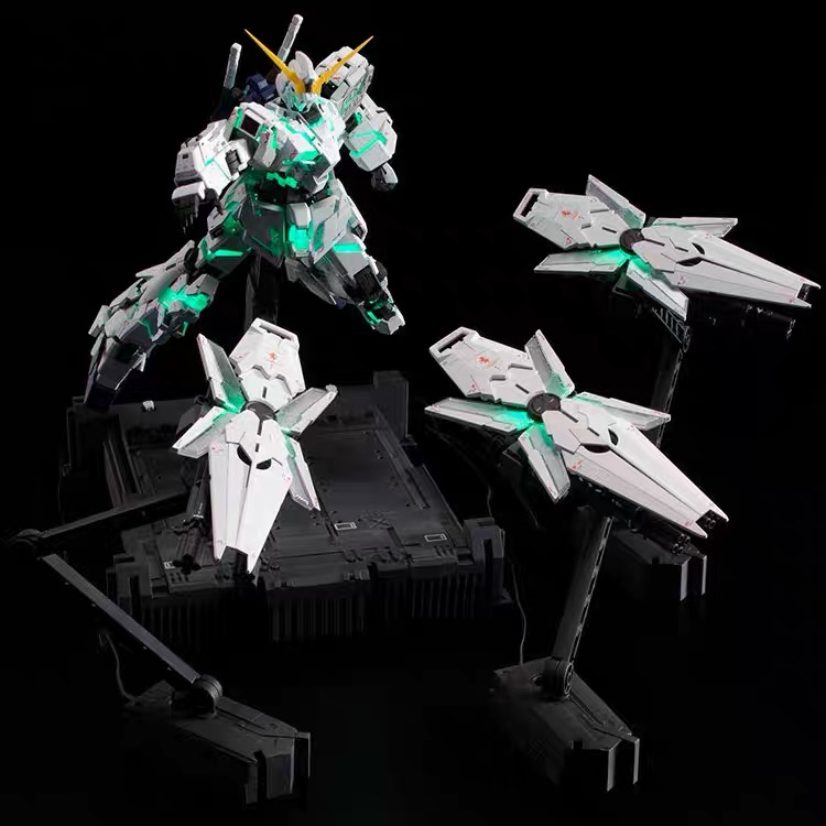 SHENSHOU MODEL MGEX 1/100 UNICORN MODEL KIT + LED SET ( FIXED VER)