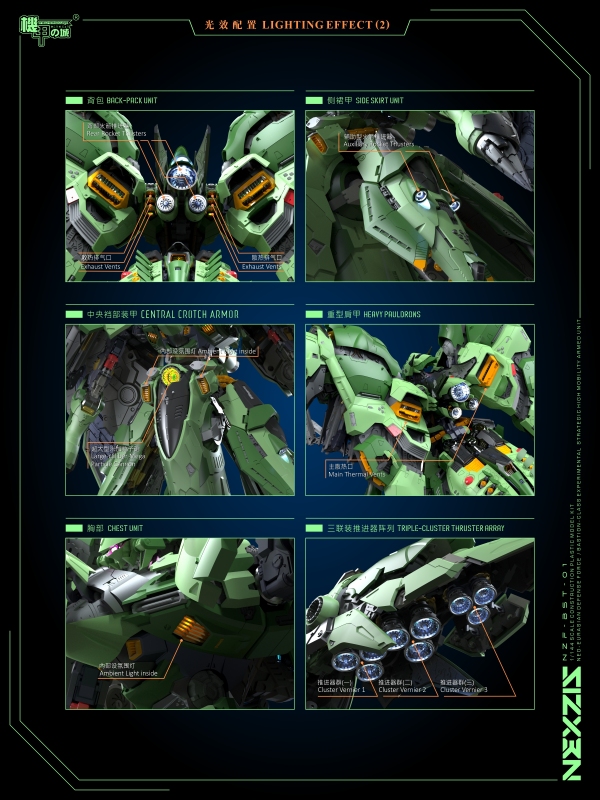 MECHCORE AMX-002 Neue Ziel Model kit 1/144