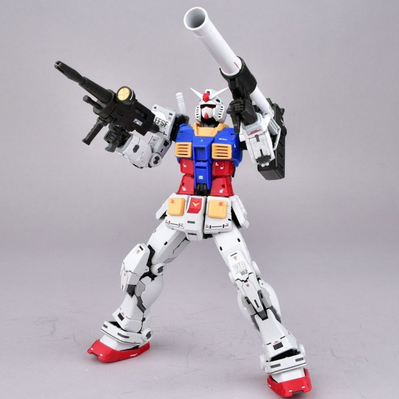 PANDA MODEL 1/100 RX 78 MODEL KIT RG DETAIL VER