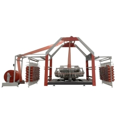 Leno mesh bag circular loom