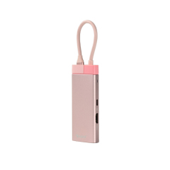 1to5 ケーブル収納可能USB-Cドッキングステーション