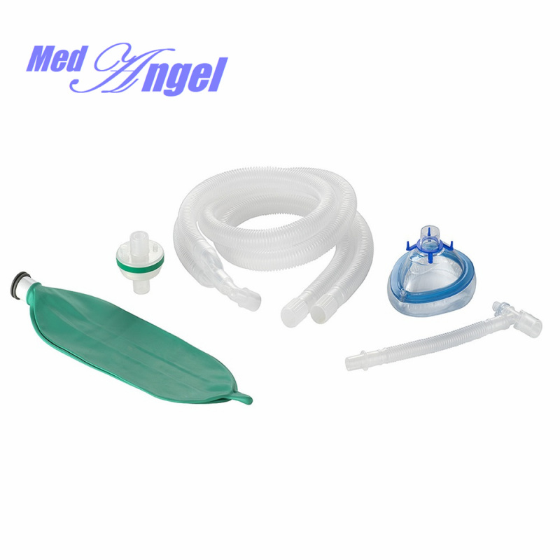 Corrugated Anesthesia Breathing Circuit