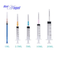 Disposable Syringe with Needle (Luerslip)
