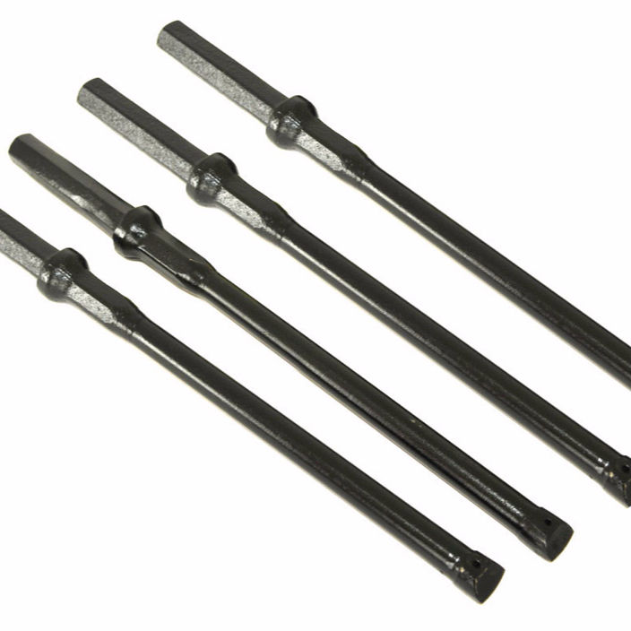 Plug hole drill rod