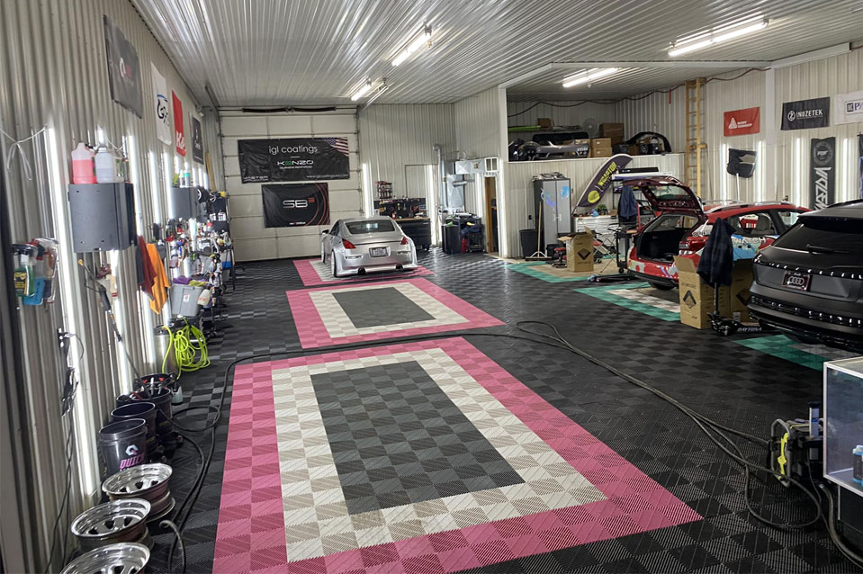 Kyle Makes a New Look of His Car Detailing Shop