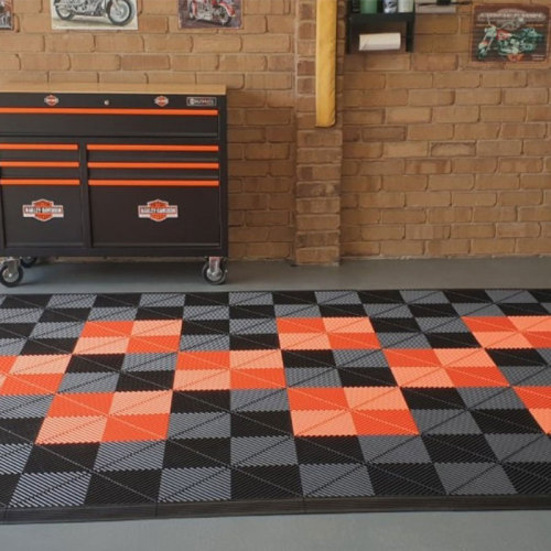 Heavy Duty Modular Interlocking Garage Flooring Tiles
