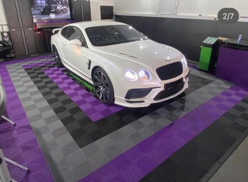 Hot Selling 40*40*1.8CM Plastic Interlocking Floor Tiles For Garage