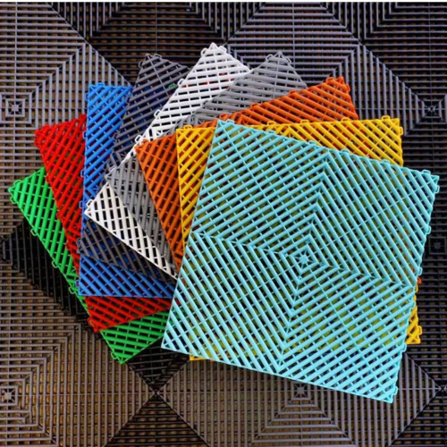 Plascit Flooring PVC Garage Floor Tiles