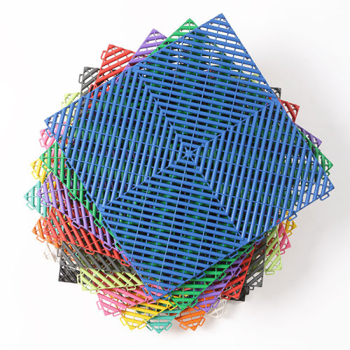 1.8cm Garage Floor Tiles For Car Detailing Workshop Carwash Showroom