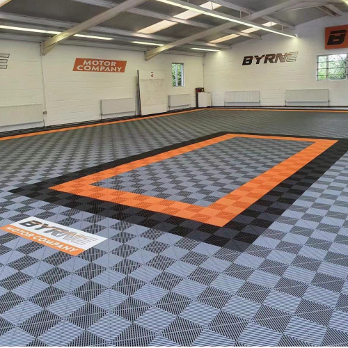 Hot Seller Garage Flooring Tiles Outdoor Indoor Tiles For Floor Plastic Base Flooring With Many Colors For Car Wash Shop