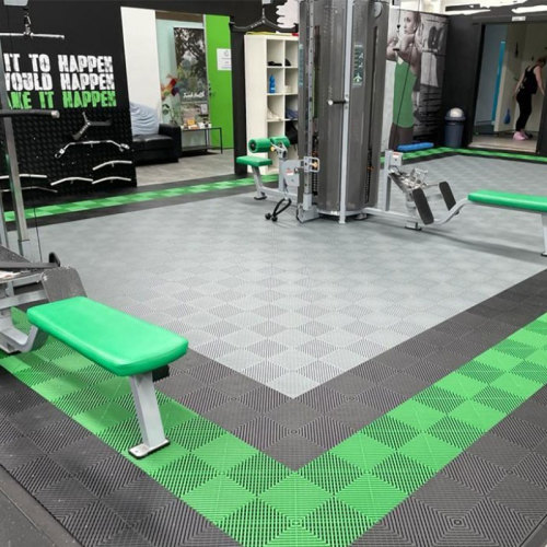 Heavy Duty Car Detailing Worksop Garage Floor Tiles Interlocking Modular Palstic Tiles