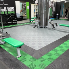 pvc interlocking modular floor deck tile garage removable plastic flooring