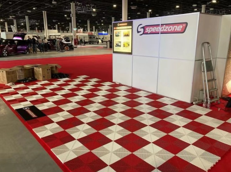 pvc floor covering car floor mats plastic garage floor tiles plastic tiles