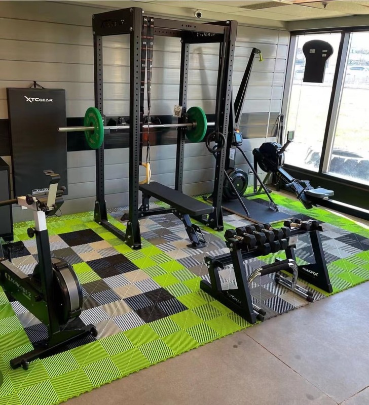 anti slip plastic garage flooring tiles interlocking for detailing shop