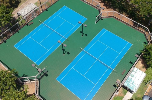Sports Court Interlocking Floor Tiles For Outside Sports Court