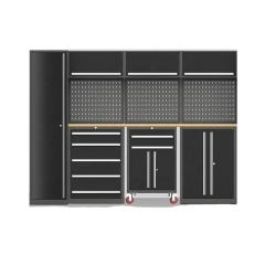 Garage Tool Cabinet Metal Steel Workshop Workstation Drawer Work Bench with Tools