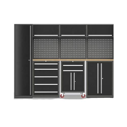 Garage Tool Cabinet Metal Steel Workshop Workstation Drawer Work Bench with Tools