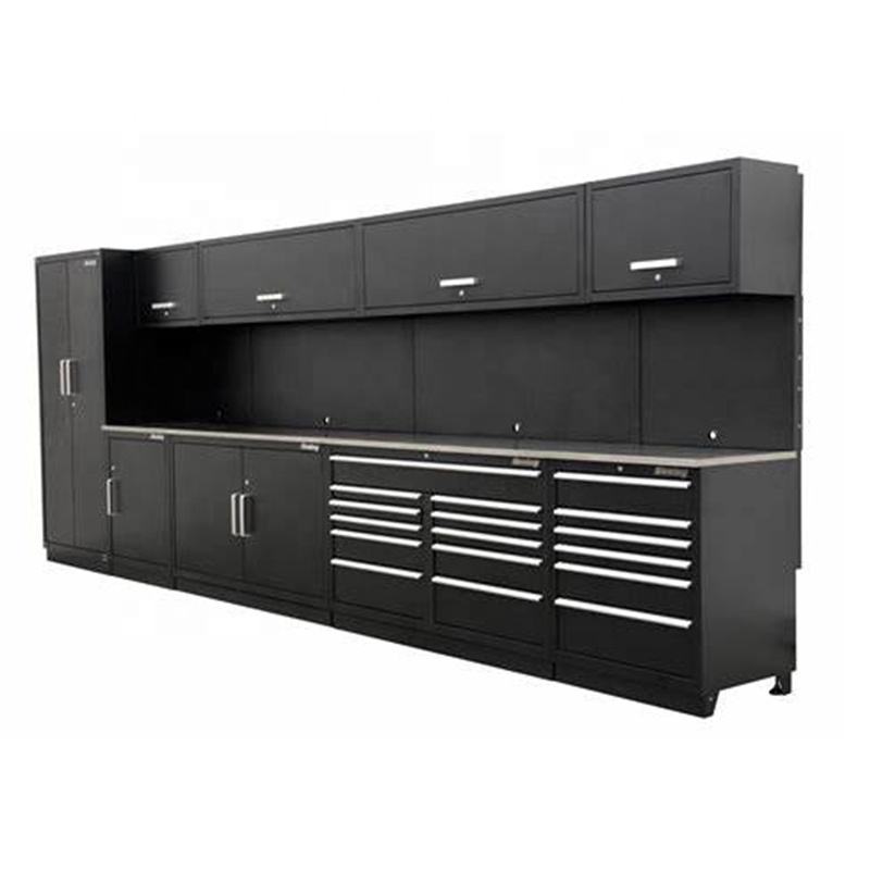 Wholesale Price Workshop Garage Metal Tool Cabinet/Tool Trolley/ Tool Cart With Handle and Wheels