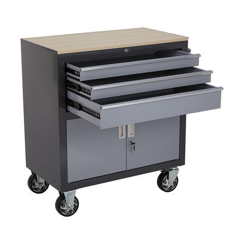 Garage Rolling Caster Tool Trolley Workshop Tools Storage Drawer Cart Workstation Tools Box Chest
