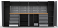 2025 Workstation Combo Workshop Storage Roller Tool Box Cabinets Tool Box Garage Cabinet and Workbench