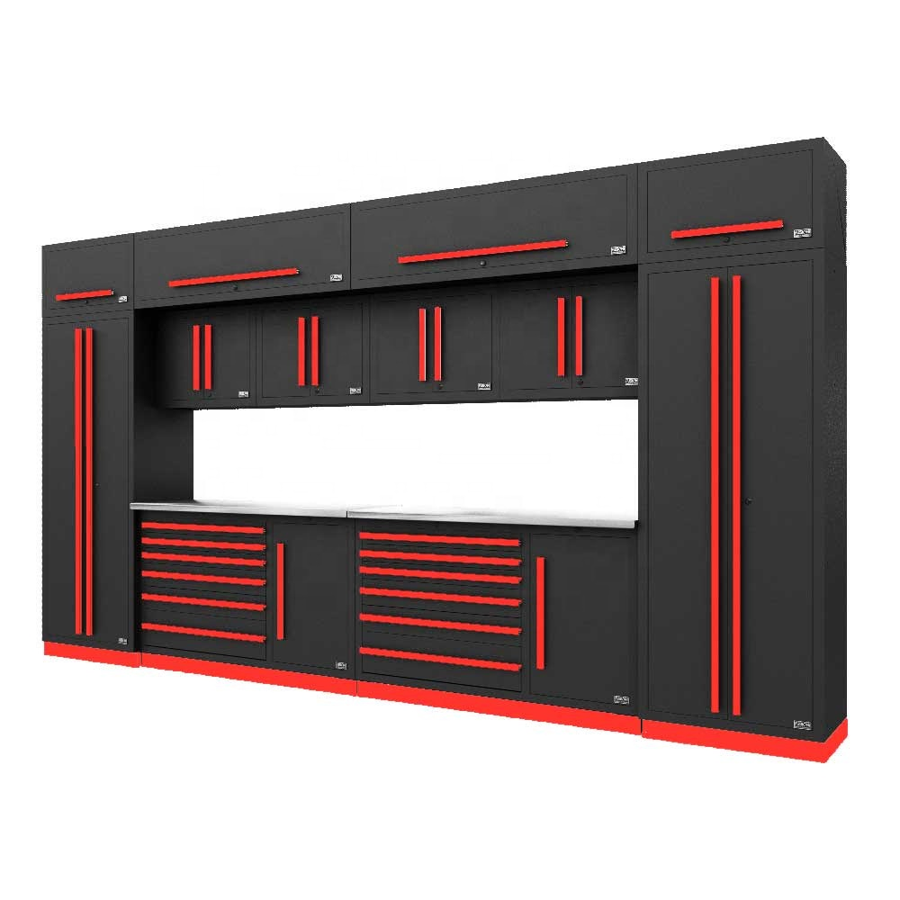 2025 Workstation Combo Workshop Storage Roller Tool Box Cabinets Tool Box Garage Cabinet and Workbench