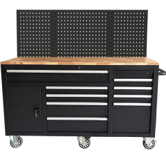Mobile Metal Steel Drawer Tool Chest with Wheels Portable Tool Trolley with Wheels Customized Repair Cart Industrial Workshop