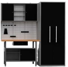 Garage Tool Cabinet Metal Steel Workshop Workstation Drawer Work Bench with Tools