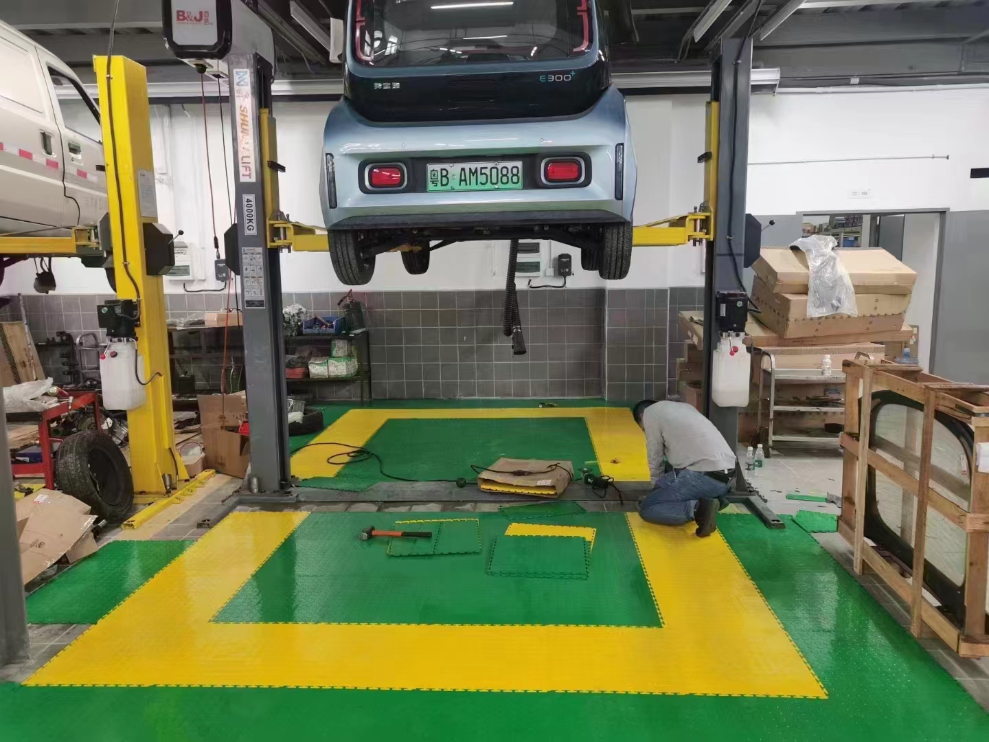 heavy Duty Industrial Workshop PVC floor mats