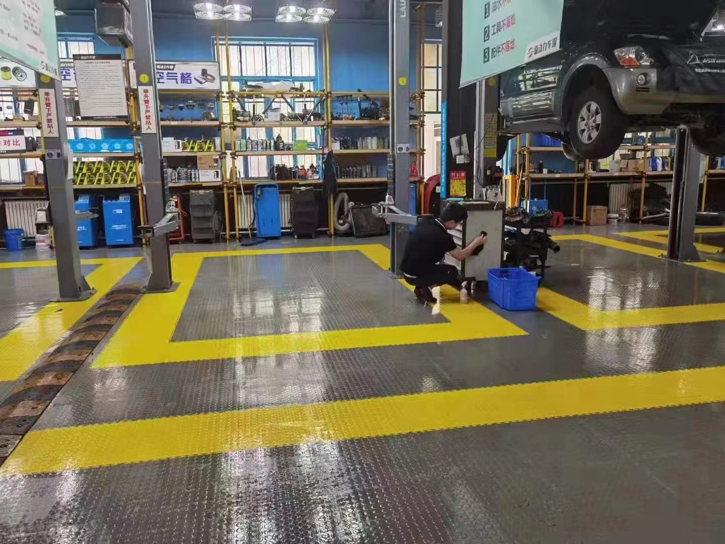 heavy Duty Industrial Workshop PVC floor mats