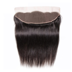 Brazilian hair Silky Straight lace frontal