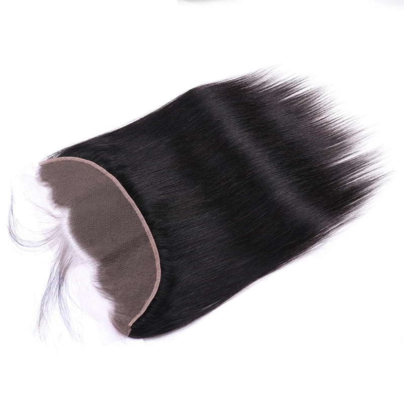 Brazilian hair Silky Straight lace frontal