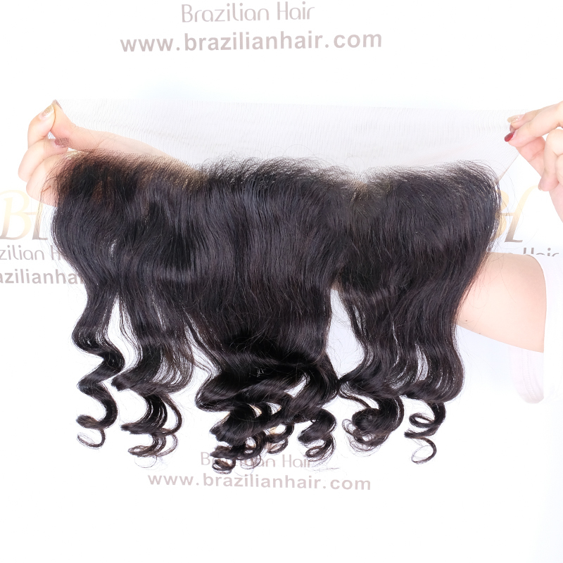 Brazilian hair loose wave lace frontal
